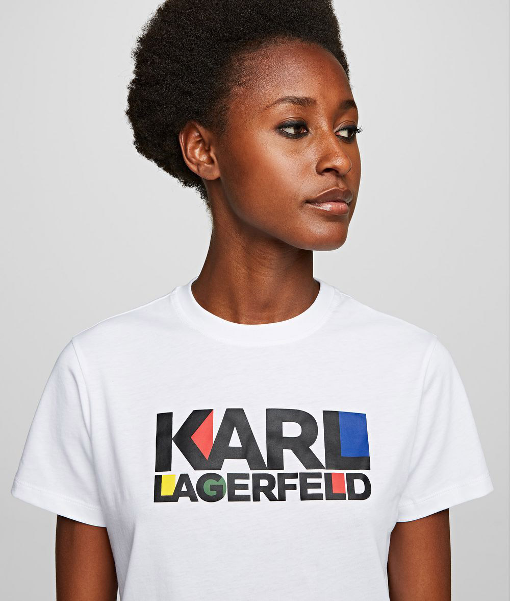 Karl Lagerfeld | Bauhaus logo t-shirt