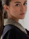 Dondup | Coat with decorated collar - Image 2