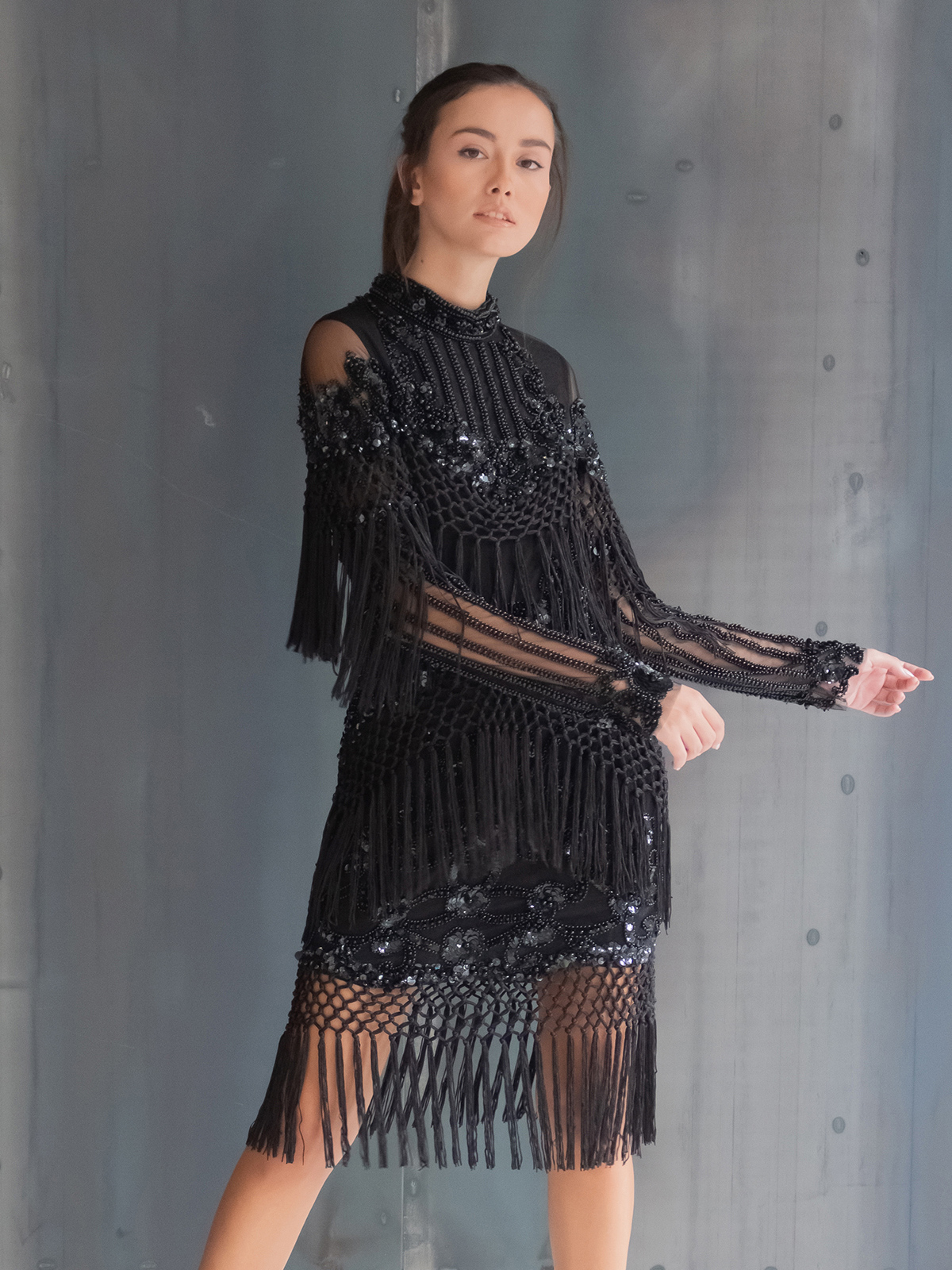 Sotris collection | Black night dress | Buy Online - Sotris Stores