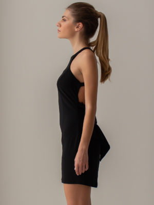 Sotris collection | Black backless dress