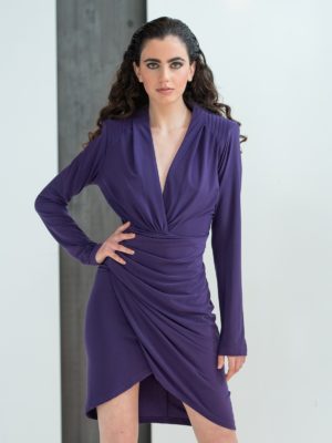 Sotris collection | Mini draped dress