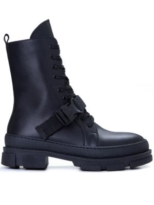 Makris | Black combat boots