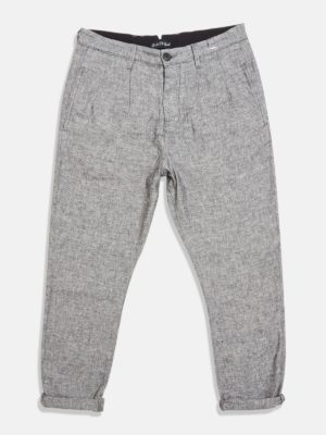 Gabba | Rolled-cuff linen trousers