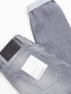 Gabba | Grey tapered faded jeans - Image 4