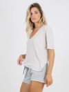 Crossley | Black scoop neck t-shirt - Image 4