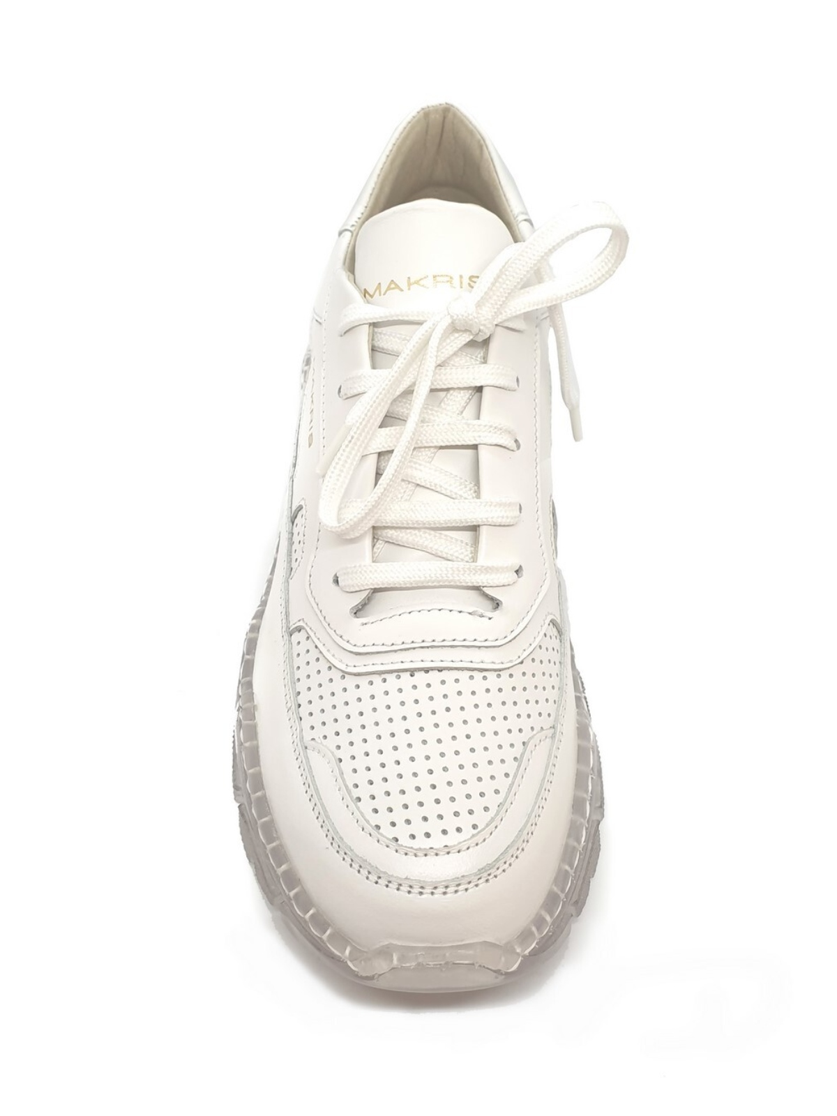 Makris | Transparent sole sneakers