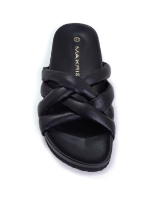 Makris | Flat braided sandals