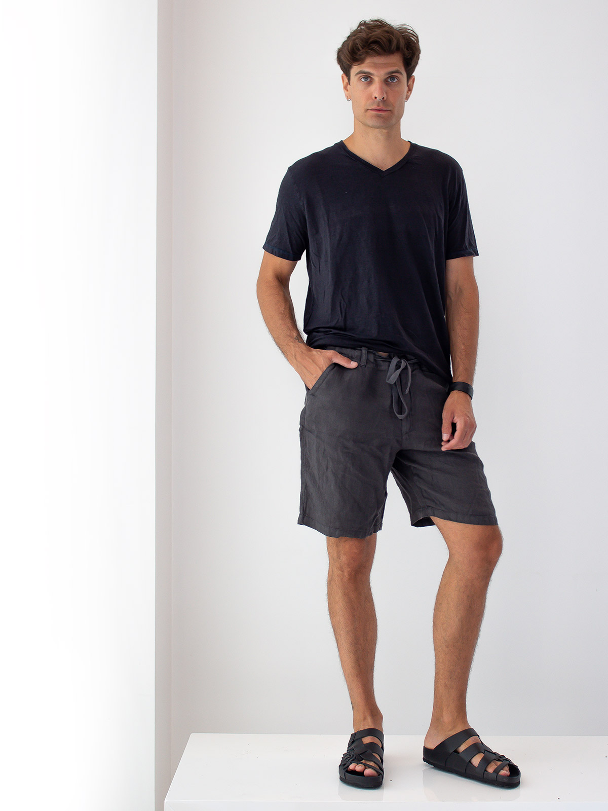 Crossley | Linen shorts