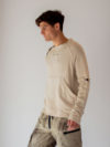 Gall | Shoulder zip faded sweatshirt - Image 3