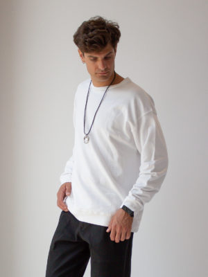 Crossley | Wide crewneck sweatshirt