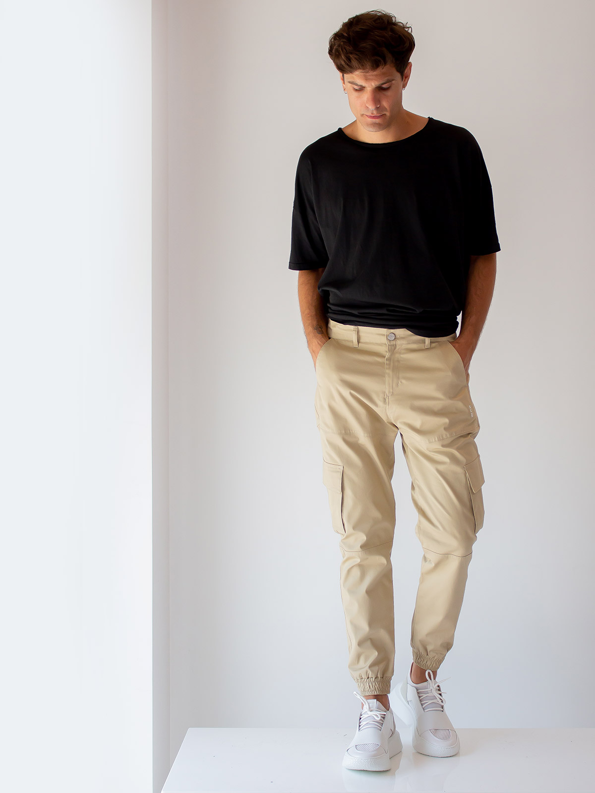 Ice Play | Tapered cargo trousers
