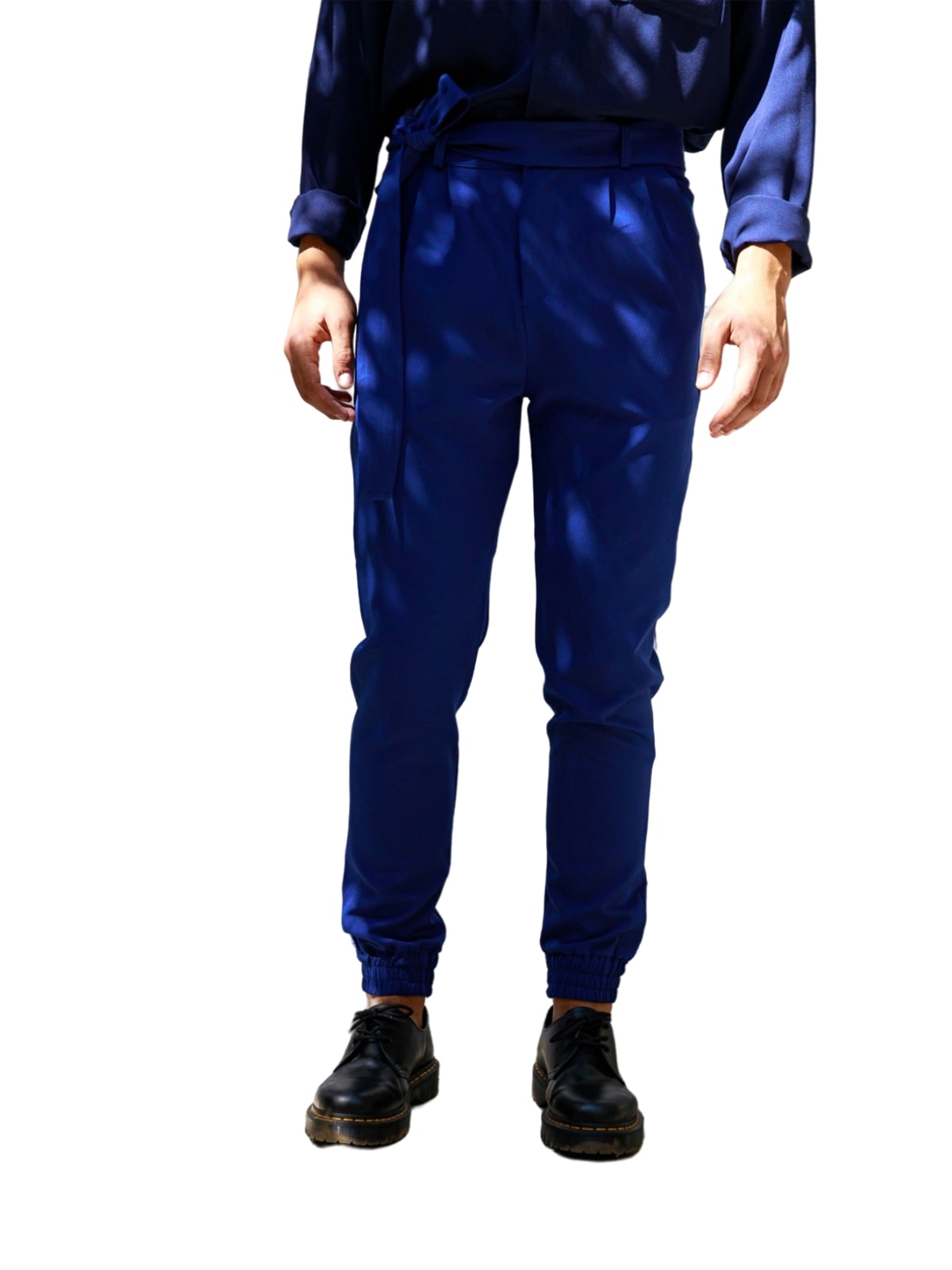 Dante Men | Carrot-fit trousers with belt