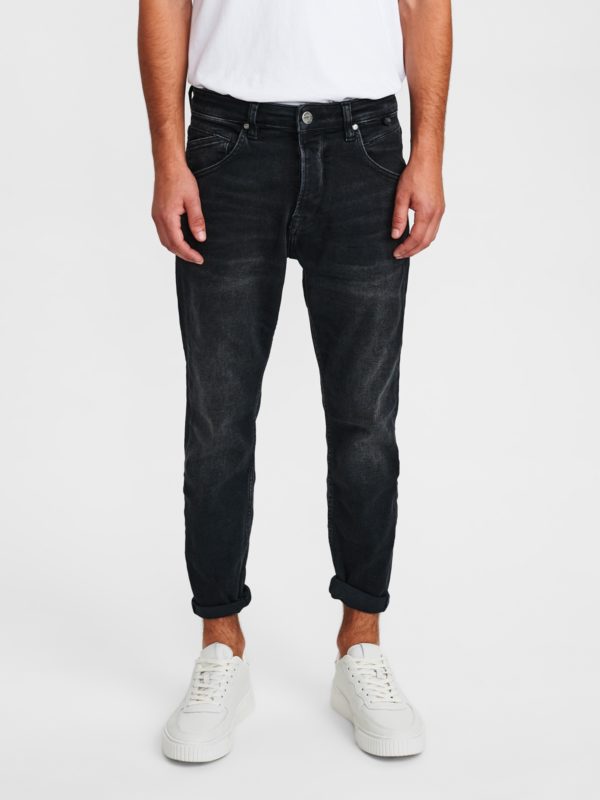 Gabba | Whiskered tapered jeans
