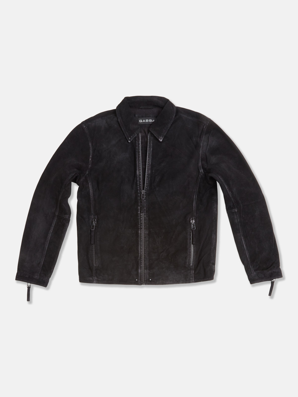 Gabba | Zip-up leather jacket