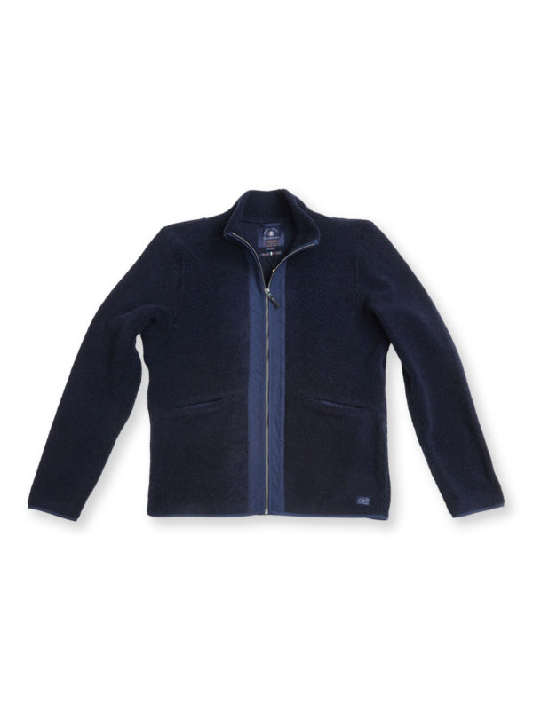 Blue de genes | Shearling wool jacket