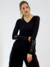 Pier Antonio Gaspari | Fringe-cuff blouse