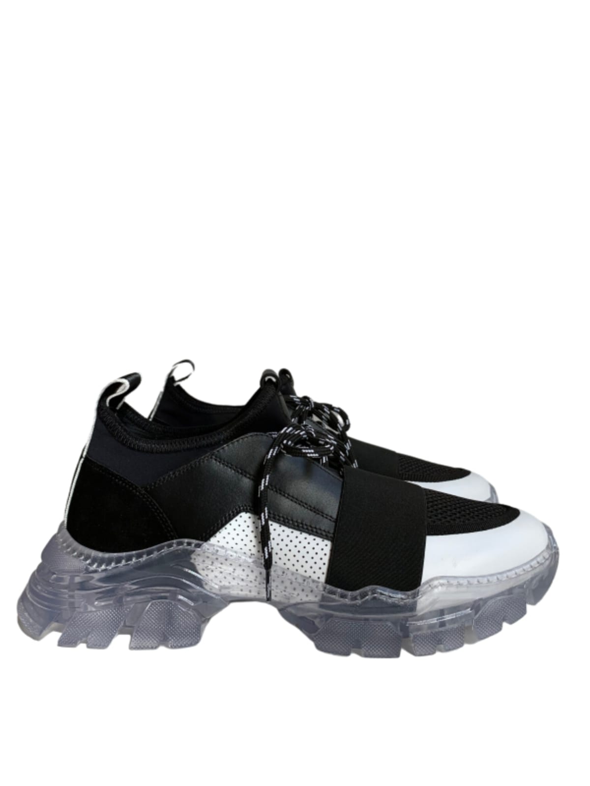 Makris | Transparent chunky sole sneakers