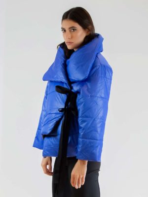 Sotris collection | Wide collar puffer jacket