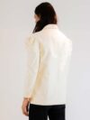 Sotris collection | Puff sleeve double-breasted jacket - Image 3