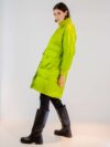 Sotris collection | Ribbed funnel neck puffer jacket