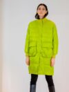 Sotris collection | Ribbed funnel neck puffer jacket - Image 2