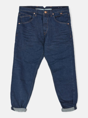Gabba | Contrast stitch tapered jeans