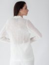 Pier Antonio Gaspari | White crinkle jacket - Image 5