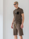 Ice Play | Sweatshorts with mesh side pocket detail - Image 2