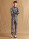Dante Men | Printed peg trousers