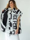 Ice Play | Logo printed puffer vest