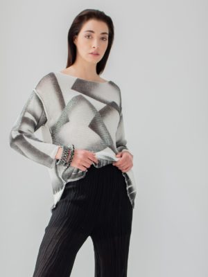 Pier Antonio Gaspari | Geometric pattern sweater