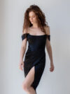 Sotris collection | Ruched thigh split dress - Image 2