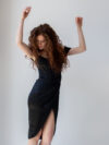 Sotris collection | Ruched thigh split dress - Image 3