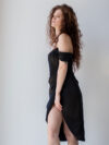 Sotris collection | Ruched thigh split dress - Image 4