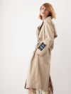 MSGM | Heart cutout trench coat - Image 3