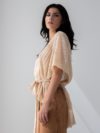 Mes Demoiselles | Rib-knit poncho sweater