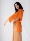 Mes Demoiselles | Rib-knit poncho sweater