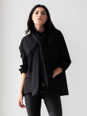 Psophia | Shirt with buttoned sleeve detail