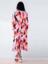 Essentiel Antwerp | Printed crinkle dress - Image 5
