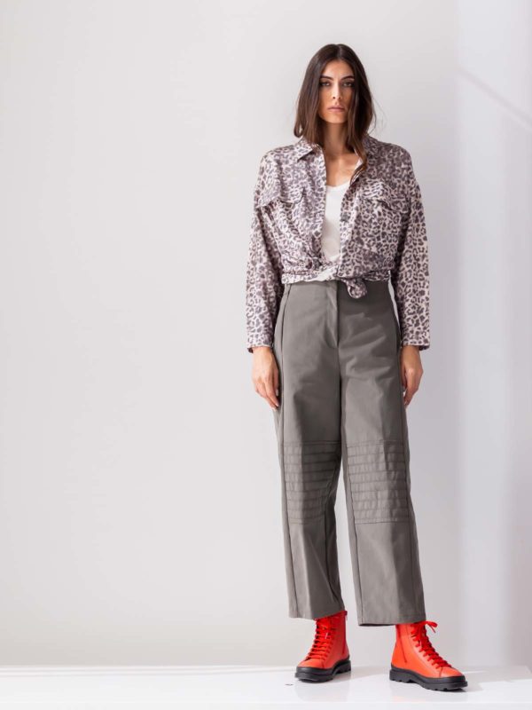 Beatrice B | Stitched Knee Trousers - Sotris Stores