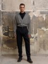 Dante Men | Houndstooth double-breasted cardigan - Image 3