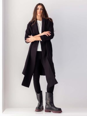 Sotris collection | Shawl collar duster coat