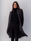 Sotris collection | Chunky knit wide collar cardigan - Image 2