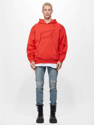 Young Poets Society | Logo-embroidered hoodie