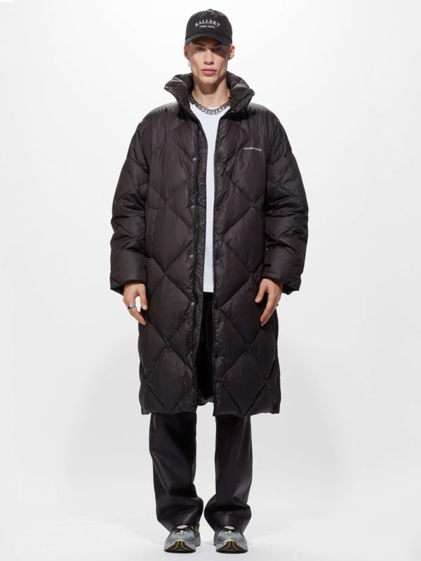 Young Poets Society | Long quilted puffer jacket