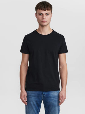 Gabba | Konrad slub S/S κοντομάνικη μπλούζα με ακατέργαστο τελείωμα