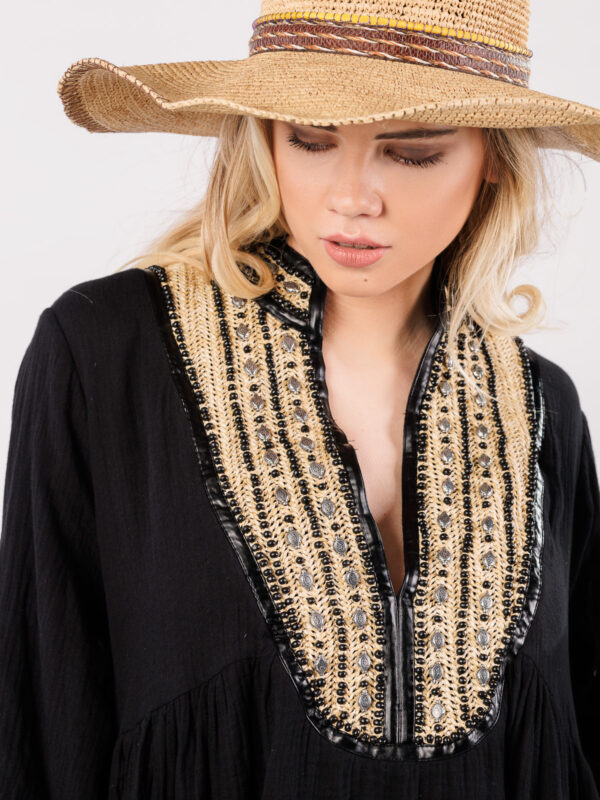 Mes Demoiselles | Noma tiered raffia detail dress - Image 2