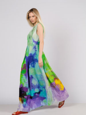 Psophia | Tie-dye μάξι φόρεμα