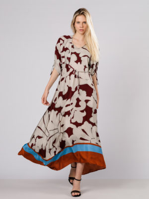 Sfizio | Printed handkerchief dress
