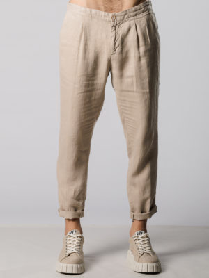 AT.P.CO | A261BERLINO563CONF10 drawstring linen trousers